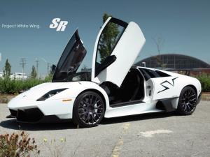 Lamborghini Murcielago LP670-4 SV White Wing by SR Auto Group '2012